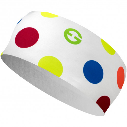 Headband ELEVEN HB Dolomiti Dots Color White