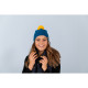Kapa pletena Eleven Evan Yellow/Blue