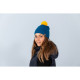 Kapa pletena Eleven Evan Yellow/Blue