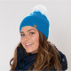Kapa pletena Eleven Evan White/Blue