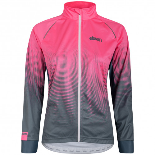 Kolesarska jakna ženska ELEVEN Neo Pink