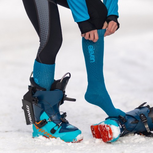 Kompresijske nogavice ELEVEN Merino Aqua