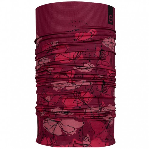 multifunkcijski šal Eleven Efez Blossom Bordo